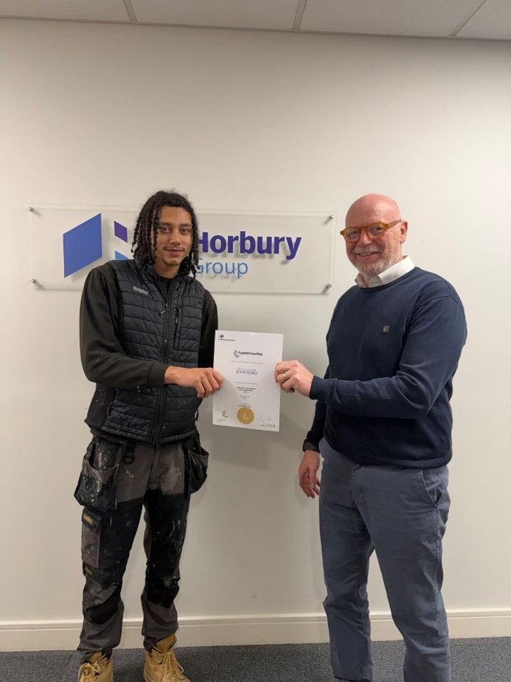 Investing in Our People: Lewis Pearce Completes Level 2 Carpentry and Joinery Apprenticeship