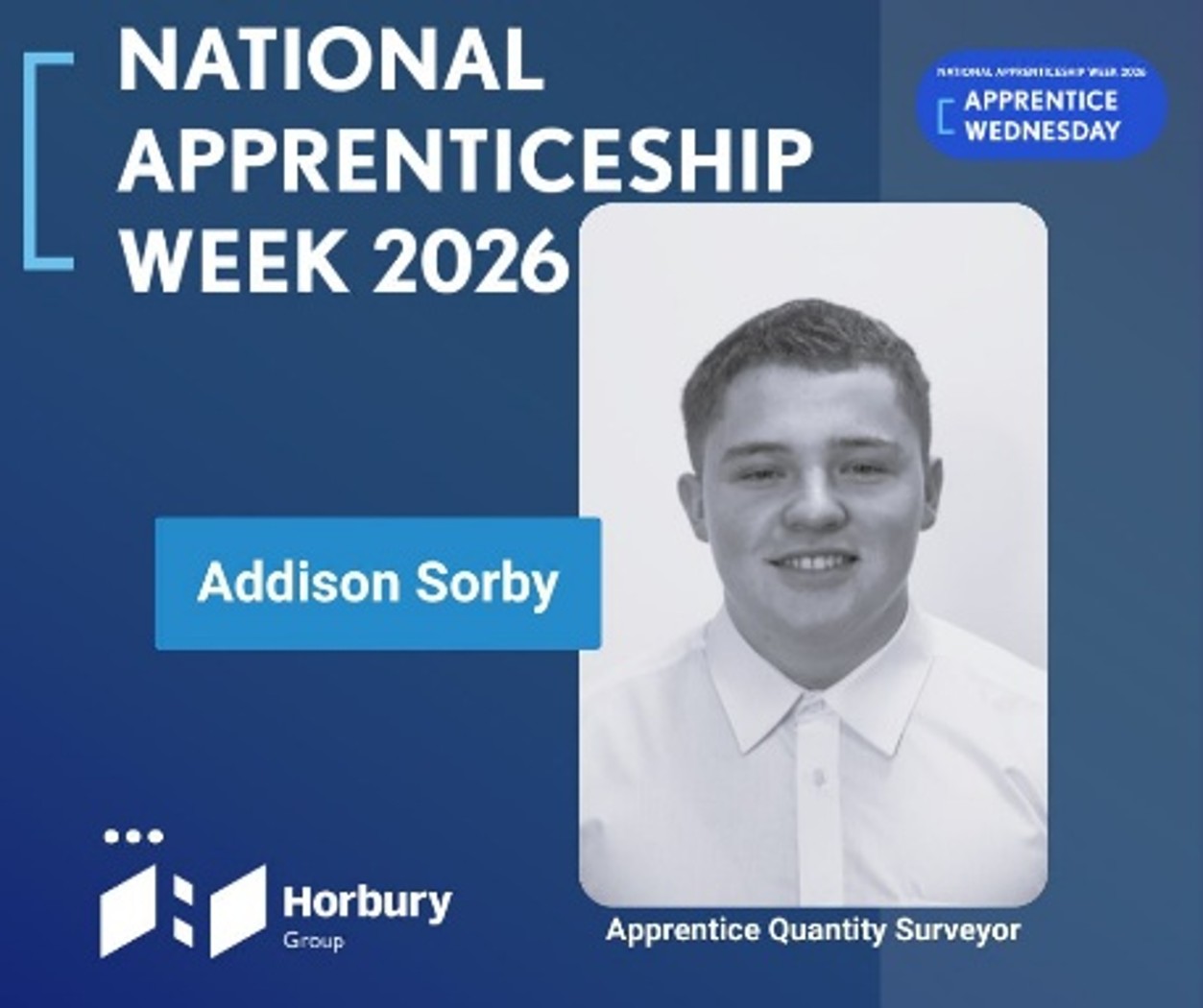 National Apprenticeship Week - Addison Sorby