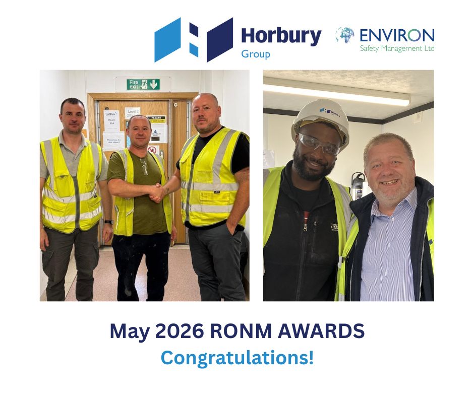 Recognising Outstanding Safety Awareness Across Our Sites, our May RONM Awards 🏆