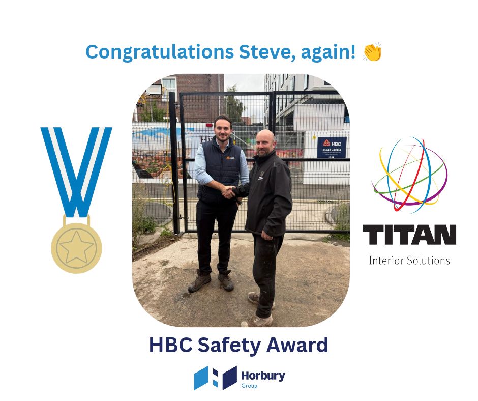 HBC Safety Award Winner Steve!